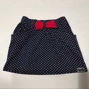 ❤️❤️WANEX Girl’s Navy Blue Polka Pocketed Jersey Skirt, 6-7 years